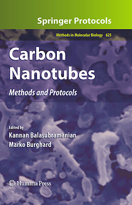 Fester Einband Carbon Nanotubes von Balasubramanian