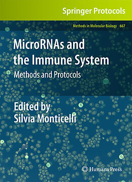Fester Einband MicroRNAs and the Immune System von 