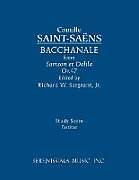 Kartonierter Einband Bacchanale, Op.47 von Camille Saint-Saens