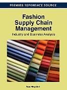 Livre Relié Fashion Supply Chain Management de 