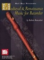 eBook (pdf) Medieval and Renaissance Music for Recorder - Bancalari de Robert Bancalari