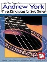 eBook (pdf) Andrew York Three Dimensions for Solo Guitar de Andrew York