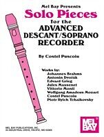 eBook (pdf) Solo Pieces for the Advanced Descant/Soprano Recorder de Costel Puscoiu