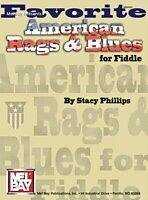 eBook (pdf) Favorite American Rags &amp; Blues for Fiddle de Stacy Phillips