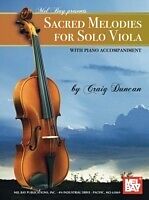 eBook (pdf) Sacred Melodies for Solo Viola de Craig Duncan