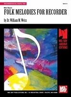 eBook (pdf) Folk Melodies for Recorder de Dr. William M Weiss