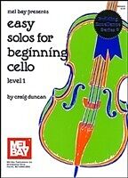 E-Book (pdf) Easy Solos for Beginning Cello Level 1 von Craig Duncan
