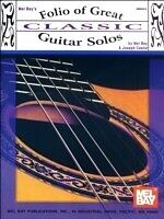 eBook (pdf) Folio of Great Classic Guitar Solos de Joseph Castle