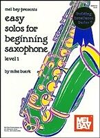 E-Book (pdf) Easy Solos for Beginning Saxophone, Level 1 von Mike Buerk