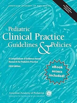 E-Book (pdf) Pediatric Clinical Practice Guidelines & Policies von American Academy of Pediatrics (AAP)