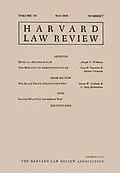 E-Book (epub) Harvard Law Review: Volume 131, Number 7 - May 2018 von Harvard Law Review