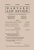 E-Book (epub) Harvard Law Review: Volume 131, Number 8 - June 2018 von Harvard Law Review