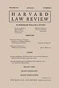 E-Book (epub) Harvard Law Review: Volume 124, Number 8 - June 2011 von Harvard Law Review