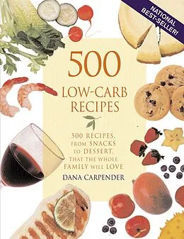 E-Book (epub) 500 Low-Carb Recipes von Dana Carpender