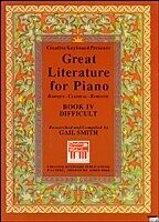 eBook (pdf) Great Literature for Piano Book 4 (Difficult) de Gail Smith