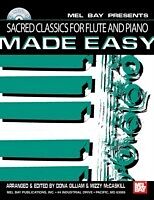 eBook (pdf) Sacred Classics for Flute and Piano Made Easy de Dona Gilliam