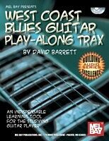 eBook (pdf) West Coast Blues Guitar Play-Along Trax de David Barrett