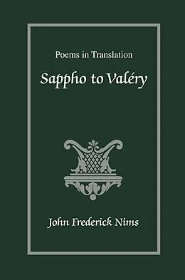 E-Book (pdf) Sappho to Valery von Nims John Frederick Nims