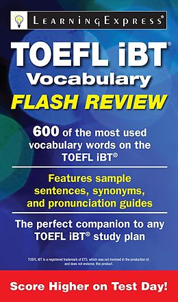 eBook (epub) TOEFL iBT® Vocabulary Flash Review de Learning Express Llc
