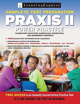 eBook (epub) Praxis II: Elementary Education: Curriculum, Instruction and Assessment de LLC LearningExpress