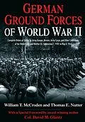 E-Book (epub) German Ground Forces of World War II von William T. McCroden, Thomas E. Nutter