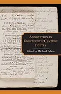 E-Book (epub) Annotation in Eighteenth-Century Poetry von 