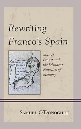 E-Book (epub) Rewriting Franco's Spain von Samuel O'Donoghue