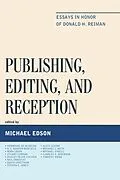 E-Book (epub) Publishing, Editing, and Reception von 