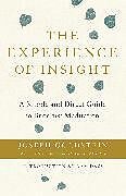 Couverture cartonnée The Experience of Insight de Joseph Goldstein