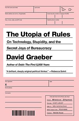 E-Book (epub) The Utopia of Rules von David Graeber