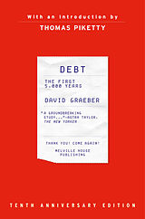 Livre Relié Debt de David Graeber, Thomas Piketty