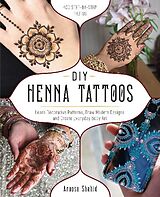 Couverture cartonnée DIY Henna Tattoos de Aroosa Shahid