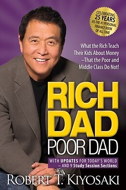 Couverture cartonnée Rich Dad Poor Dad. 25th Anniversary Edition de Robert T. Kiyosaki
