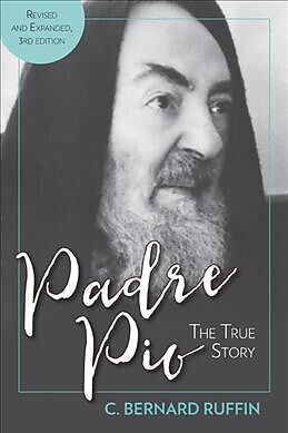 Couverture cartonnée Padre Pio de C Bernard Ruffin