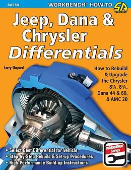 E-Book (epub) Jeep, Dana & Chrysler Differentials von Larry Shepard