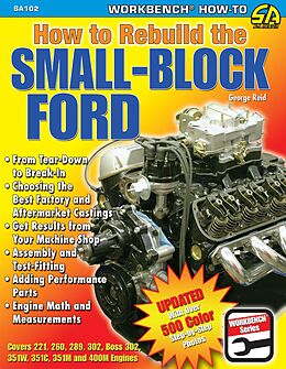 eBook (epub) How to Rebuild the Small-Block Ford de George Reid