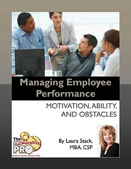E-Book (epub) Managing Employee Performance von Laura Stack