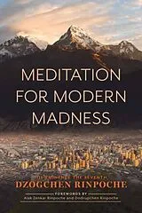 Kartonierter Einband Meditation for Modern Madness von Dzogchen Rinpoche