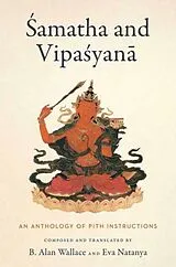Fester Einband Samatha and Vipasyana von B. Alan Wallace