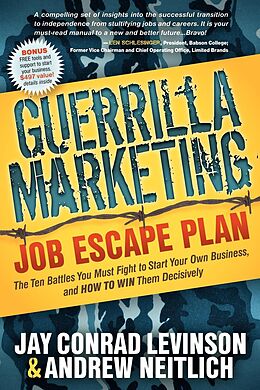 E-Book (epub) Guerrilla Marketing Job Escape Plan von Jay Conrad Levinson, Andrew Neitlich