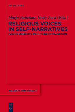 Livre Relié Religious Voices in Self-Narratives de 