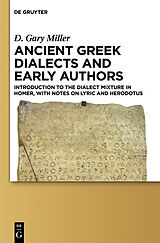 eBook (pdf) Ancient Greek Dialects and Early Authors de D. Gary Miller