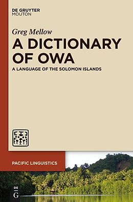 Livre Relié A Dictionary of Owa de Greg Mellow