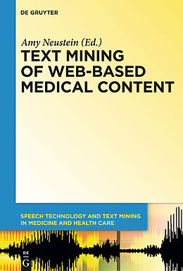 eBook (epub) Text Mining of Web-Based Medical Content de 