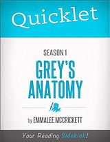 E-Book (epub) Quicklet on Grey's Anatomy Season 1 von EmmaLee McCrickett