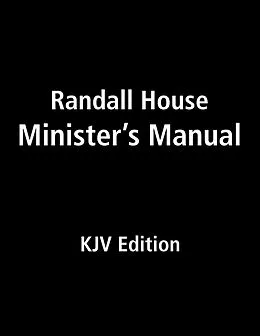 E-Book (epub) Randall House Minister's Manual KJV Edition von Billy Melvin