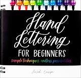 Livre Relié Hand Lettering for Beginners de Sarah Ensign