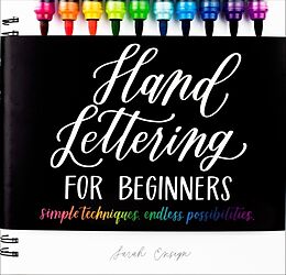 Livre Relié Hand Lettering for Beginners de Sarah Ensign
