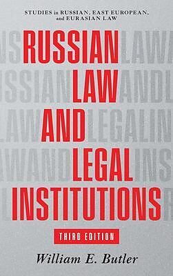 eBook (epub) Russian Law and Legal Institutions de William Butler