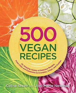 E-Book (epub) 500 Vegan Recipes von Celine Steen, Joni Marie Newman